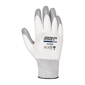 GUANTE NYLON NITRILO GRIS T-9 JUBA