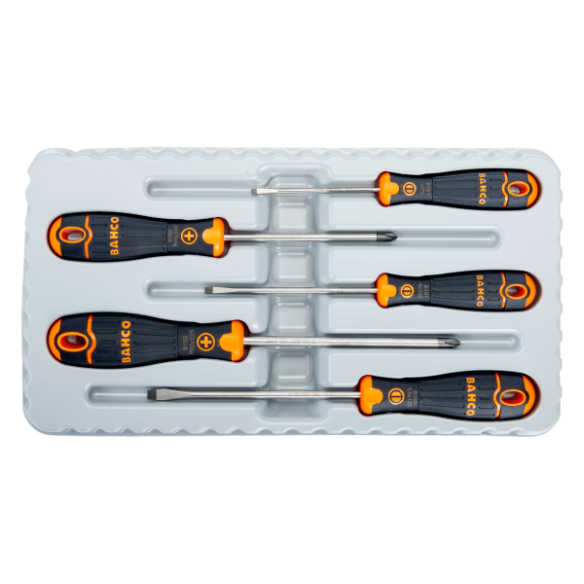 JUEGO DESTORNILLADORES BAHCO B219005 BAHCOFIT 5 PZAS PL/PH