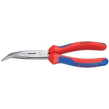 ALICATE KNIPEX MONTAJE CIGÜEÑA 26 22 200 PUNTA CURVA