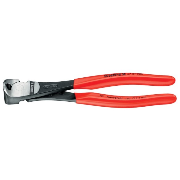 ALICATE KNIPEX CORTE FRONTAL EXTRA FUERTE 67 01 160