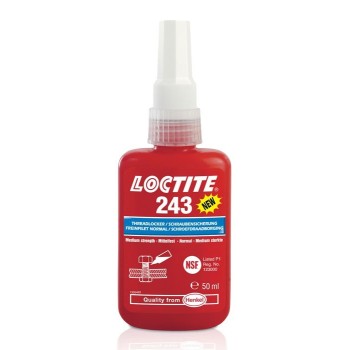 LOCTITE 243 FIJA TUERCAS RESISTENCIA MEDIA PIEZAS ACEITADAS 50ML