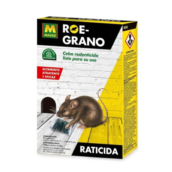 RATICIDA 150GR MASSO