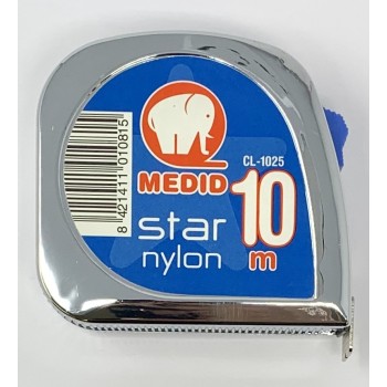 FLEXOMETRO MEDID CL1519 19MM X 5 M CON FRENO Y CLIP