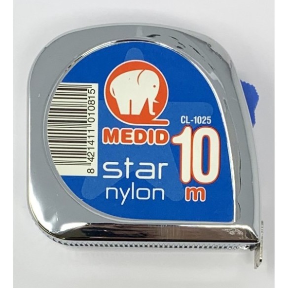 FLEXOMETRO MEDID CL1519 19MM X 5 M CON FRENO Y CLIP