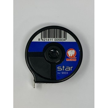 FLEXOMETRO MEDID 9003 STAR 16 MM X 3 M SIN FRENO