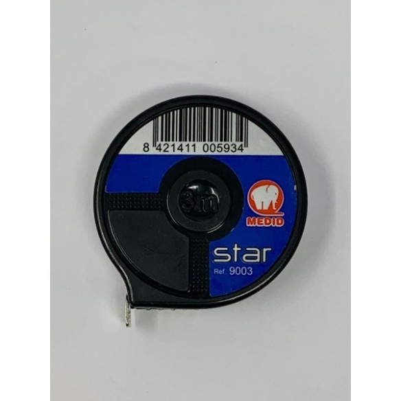FLEXOMETRO MEDID 9003 STAR 16 MM X 3 M SIN FRENO