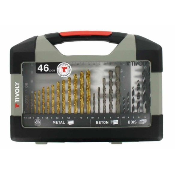 BROCA TIVOLY MALETIN 46PZAS. NECO