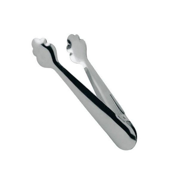 PINZA HIELO C/MUELLE INOX OLAÑETA