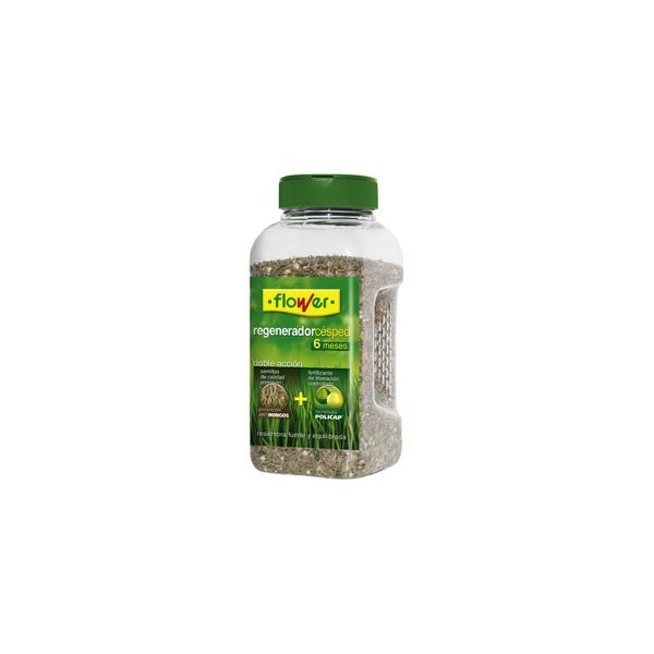 REGENERADOR CESPED SEMILLAS + ABONO 6 MESES 500GR. PROD. FLOWER