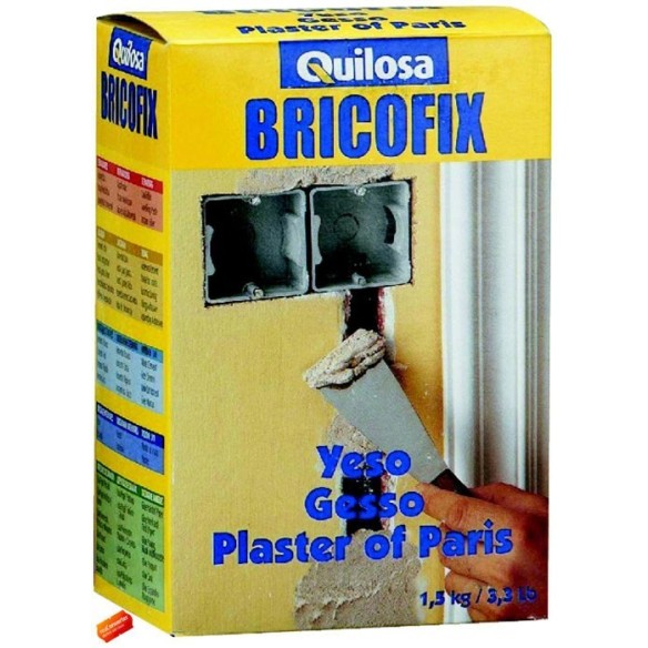 YESO 1.5KG. BRICOFIX QUILOSA