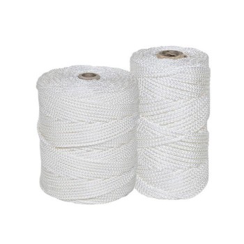 CUERDA PA TRENZADA BOBINA POLIAMIDA Ø 5 MM BLANCO 100 M