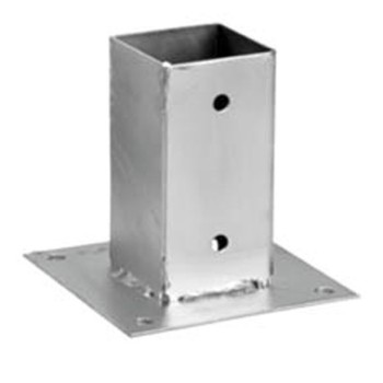 PLETINA CUADRADA DE BASE PLANA PSP 90