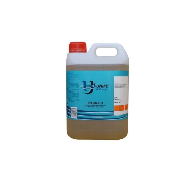 GEL-MAN-3 LIMPIA MANOS IND. 5L. SENIGRUP