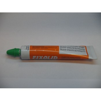 MARCADOR PERMANENTE FIXOLID 3 MM VERDE 10 UNID