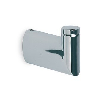 COLGADOR BAÑO RONDA METAL PARED  INOX