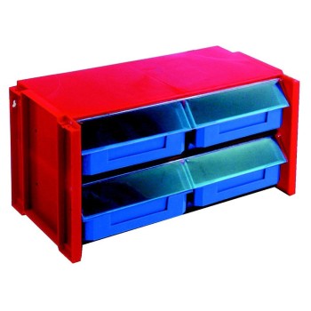 ESTANTE APILABLE 4 GAVETAS TAYG