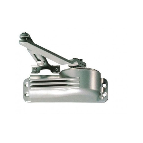 CIERRAPUERTAS TELESCO 22 AT 50 RETENEDOR PLATA