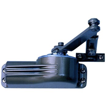 CIERRAPUERTAS TELESCO 33 B 50 RETENEDOR PLATA