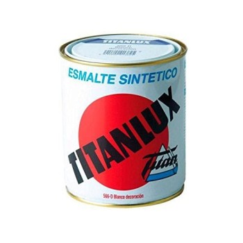 ESMALTE SINTETICO TITANLUX 566D DECORACION 750 ML BLANCO BRILLANTE