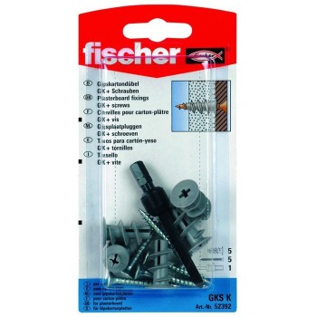 TACO FISCHER PLACA YESO GK 22 NYLON 100UDS