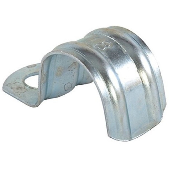 ABRAZADERA FISCHER BSM PLANA METAL PARA CABLES Y TUBERIAS 20 ZINC 50UDS