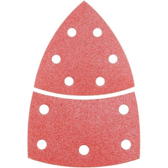 HOJA DE LIJA PARA PSM - RED:WOOD P120 10 UDS BOSCH