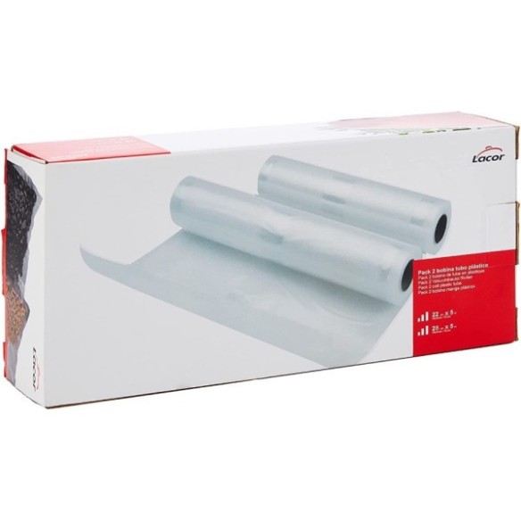 PLASTICO ENVASADORA  PACK 2 BOBINAS TUBO 69052 LACOR