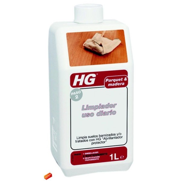 LIMPIADOR PROFESIONAL PARQUET USO DIARIO 1L. HG SPAIN