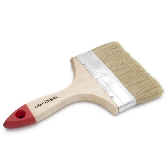 PALETINA TEMPLE UNIVERSAL 3712 CERDA PURA N.6-150MM PUNTA ROJA