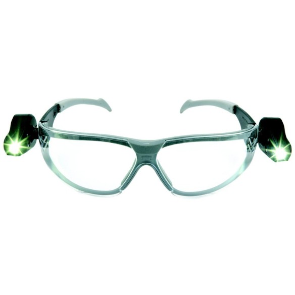 GAFAS LEDLVIS PC INCOLORA AR Y AE C/LED LIGHT VISION 3M