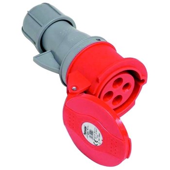 BASE MOVIL AEREA 3P+T 32A 380-415V IP44 FAMATEL