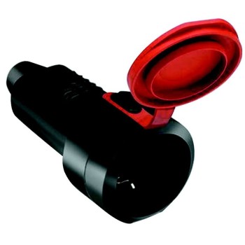 BASE TT 16A-250V GOMA NEGRO IP44  FAMATEL