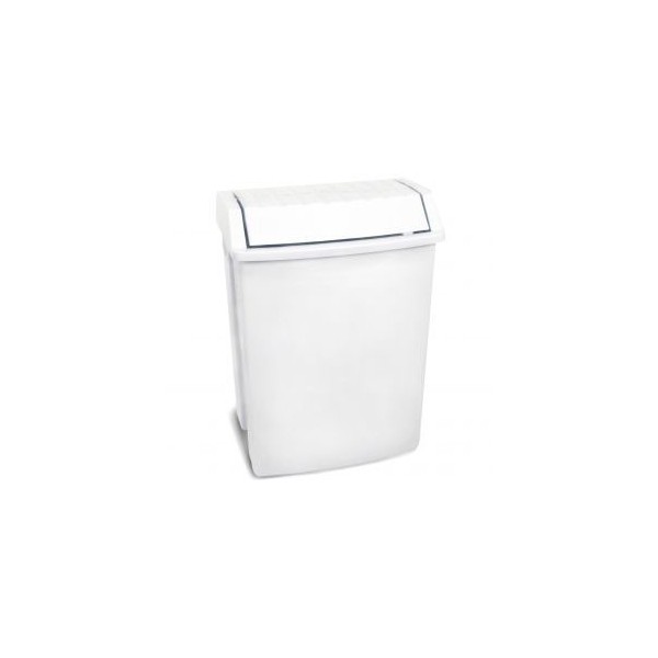 PAPELERA 49 L. T/BASCULANTE BLANCO 11009 TATAY