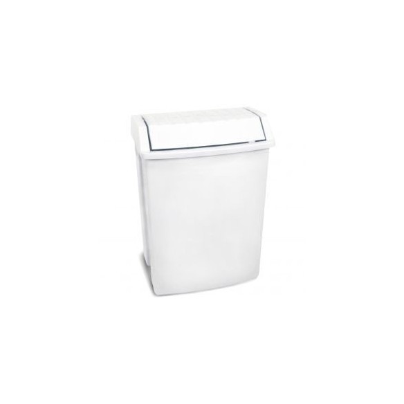 PAPELERA 49 L. T/BASCULANTE BLANCO 11009 TATAY