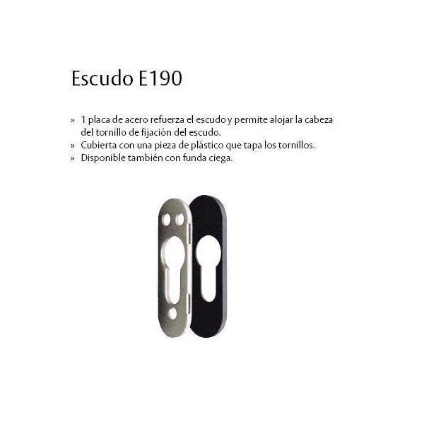 ESCUDO EMBELLEDOR TESA 2210 E400   NIQUELADO