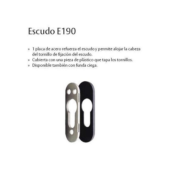 ESCUDO EMBELLEDOR TESA 2210 E400   NIQUELADO