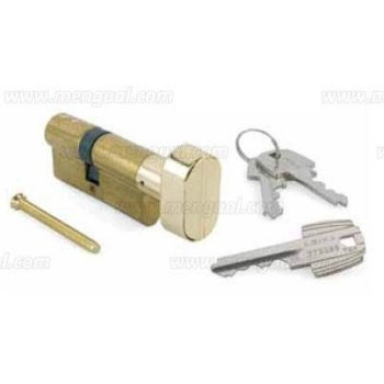 CILINDRO TESA 5030 B LT BOTON 30X30 LATON