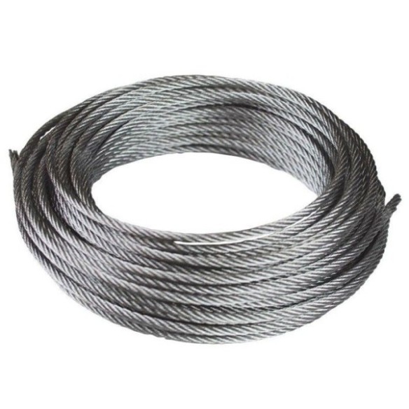 CABLE GALVANIZADO 6X19+1 5MM CABLE ACERO