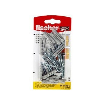 TACO FISCHER GOLPE N 6X40 NYLON 50UDS