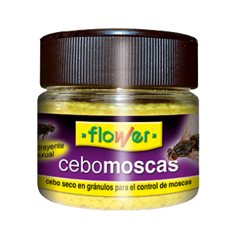 INSECTICIDA ANTI-MOSCAS CEBO FIN MOSCAS BOTE 75GR PROD. FLOWER