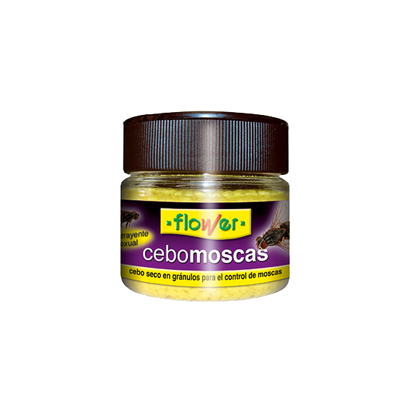 INSECTICIDA ANTI-MOSCAS CEBO FIN MOSCAS BOTE 75GR PROD. FLOWER