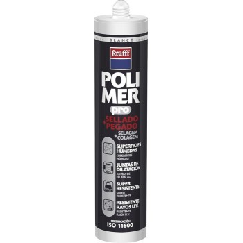 POLIMER PRO SELLADO Y PEGADO CART. 290ML NEGRO KRAFFT