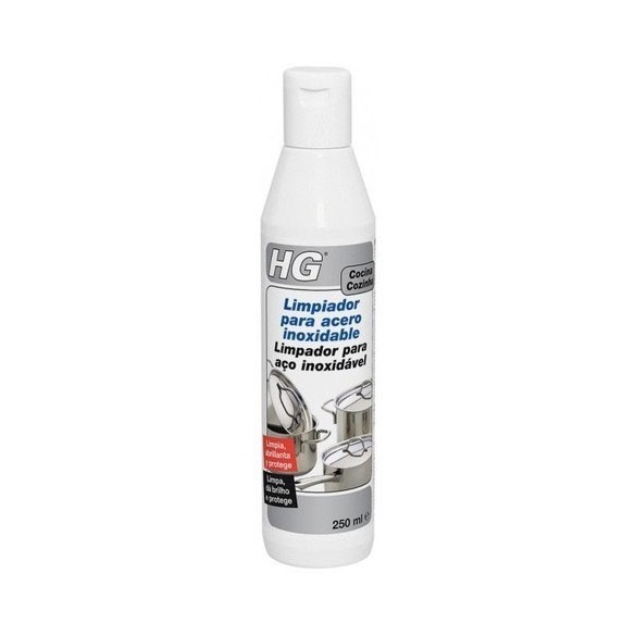 LIMPIADOR PARA ACERO INOX 250ML HG
