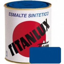 ESMALTE SINTETICO TITANLUX 551 INT/EXT 750 ML AZUL MARINO BRILLANTE