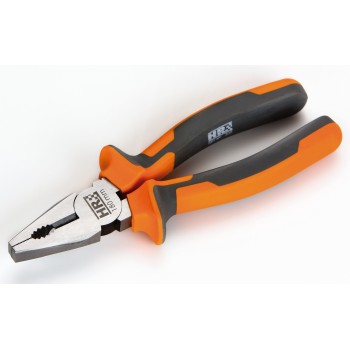 ALICATE UNIVERSAL MANGO BIMATERIAL 160 MM ALYCO-ORANGE