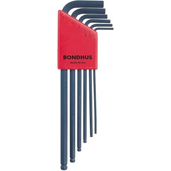 JUEGO LLAVES ALLEN - BOLA BONDHUS 10946 1.5 A 5MM 6 PIEZAS