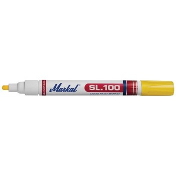ROTULADOR PERMANENTE MARKAL SL 100 3 MM AMARILLO