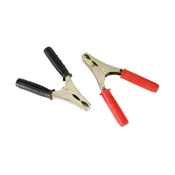 JGO.PINZAS (1 ROJA 1 NEGRA) CONEXION 180MM/120A ASEIN