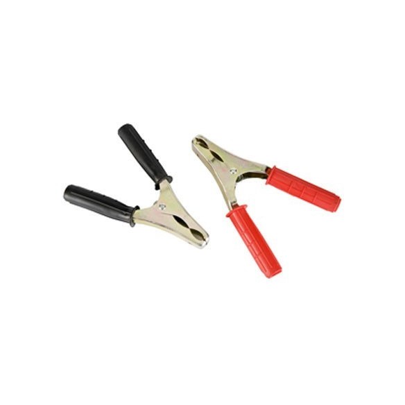 JGO.PINZAS (1 ROJA 1 NEGRA) CONEXION 180MM/120A ASEIN