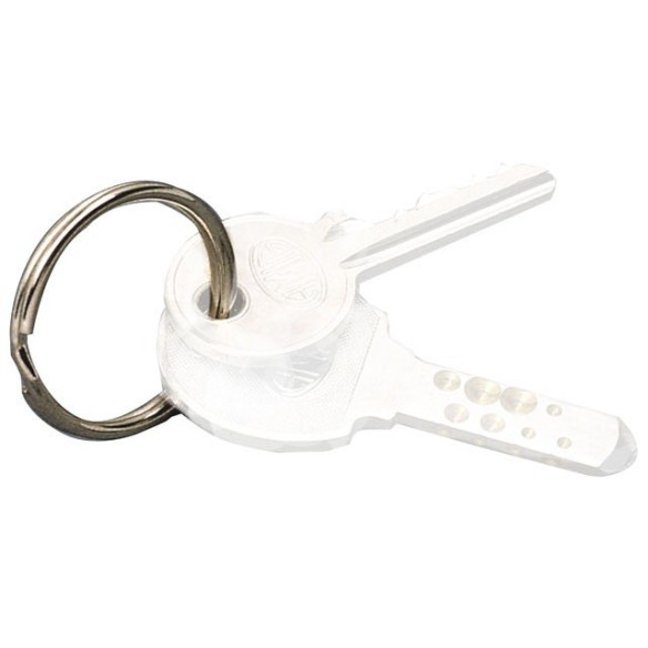 LLAVERO AMIG MOD.1 ACERO 25 MM NIQUELADO